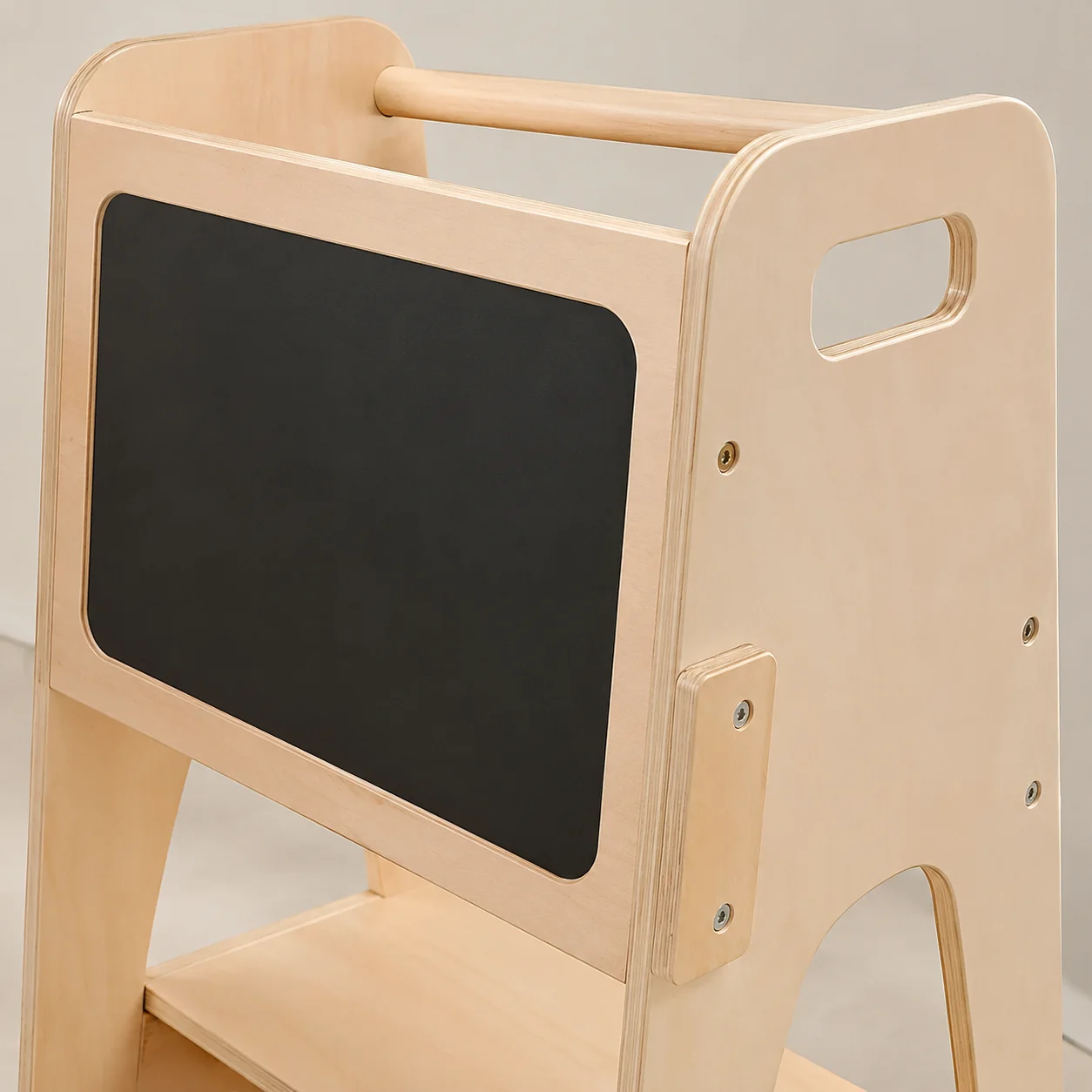 Toddler Learning Tower Helper Stool with Chalkboard - Image 2