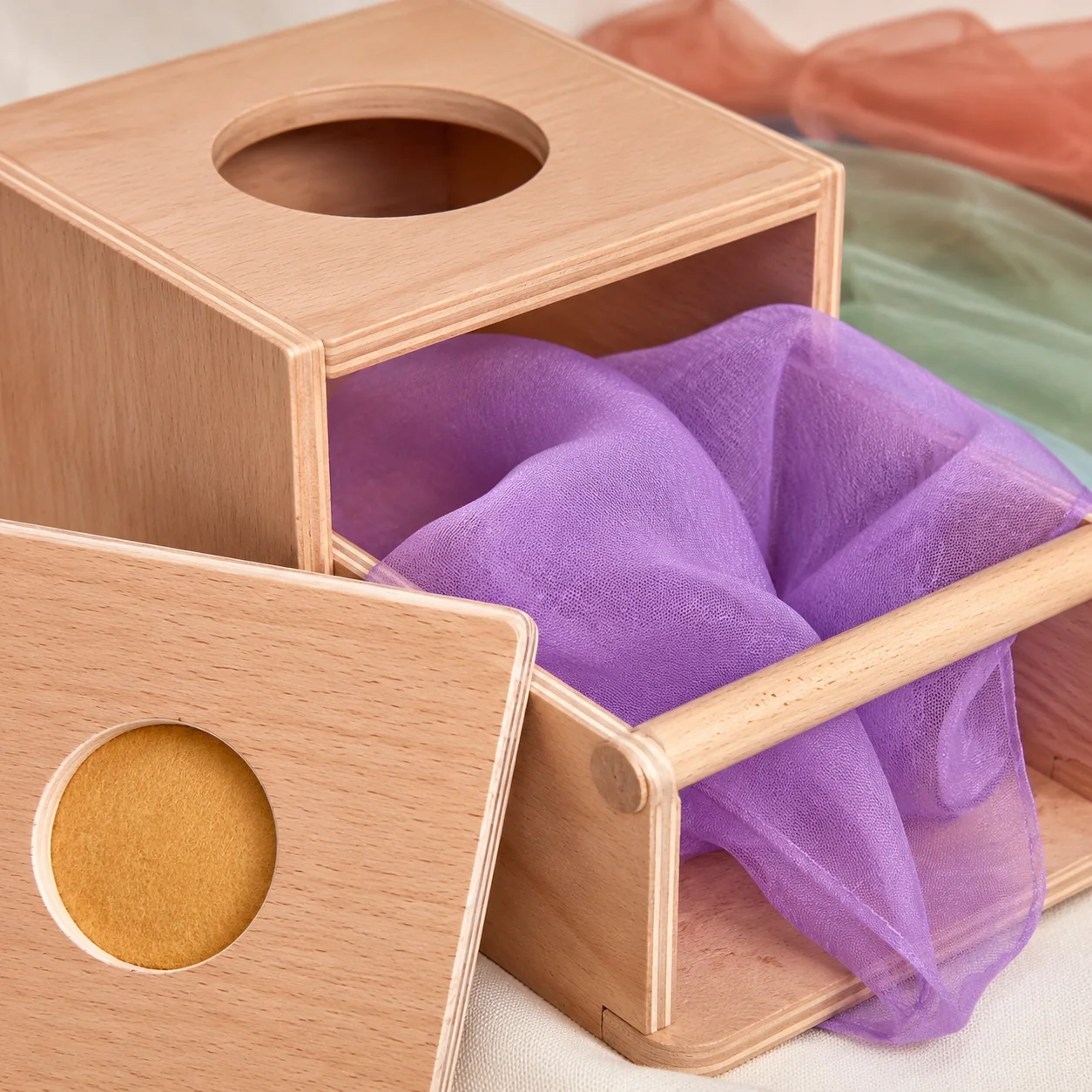Montessori Object Permanence Box Set for Babies - Image 2