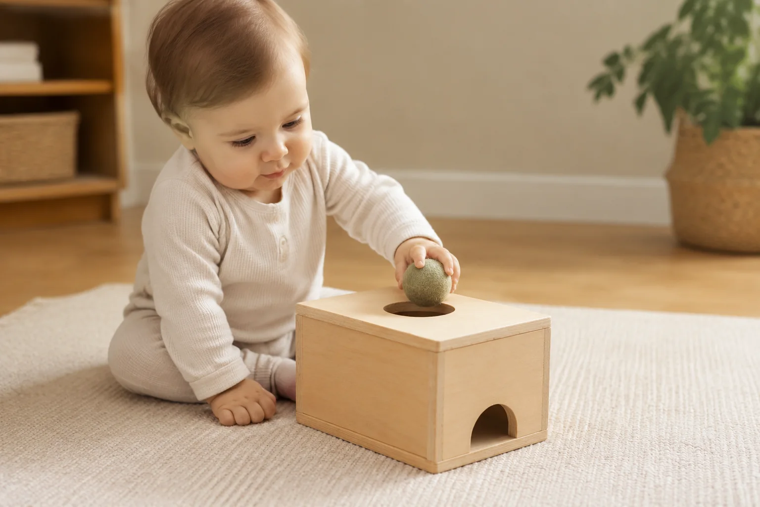 Montessori Object Permanence Box Set for Babies - Image 3