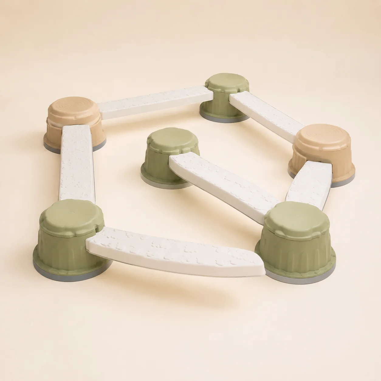 Toddler Balance Beam Stepping Stone Set